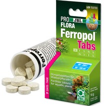 JBL 프로플로라 페로폴 탭스 정제형 수초 비료 영양제, 1개