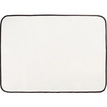 화방용품 멍석 서예깔판 06 화이트 50~70cm, 1개