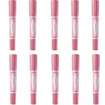 오션리브 부드럽게 잘써지는 양면 유성 마카펜 39 마젠타레드, 1색, 10개