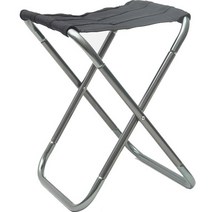 오가니코 초경량 백패킹 휴대용 캠핑 의자, 실버, 1개