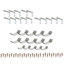원샵 ㄱ자 15 롤스크린 부속세트 12cm, 혼합색상, 1세트
