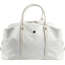 테크스킨 트윌 캔버스 보스턴백, 화이트