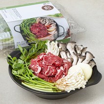 바른식 등촌식 얼큰 미나리 샤브샤브 (냉장), 1개, 800g