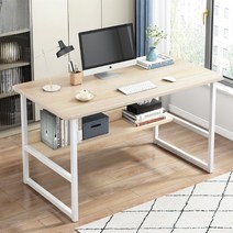 윌리브 사무용 간이 책상 120cm, 베이지