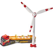 디키토이즈 풍력 발전 트럭 자동차 세트, 혼합색상