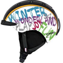 카스코 아동용 Mini Pro2 스키헬멧 07.1872, Winter Wonderland