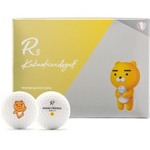 카카오프렌즈 골프 R3 프렌즈에디션 3피스 12p, 화이트, 12개입, 1세트