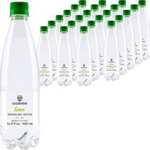 [쿠팡수입] 갈바니나 스파클링 워터 라임, 24개, 500ml