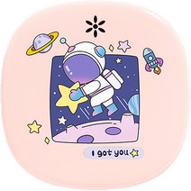 다르니나 거울용 틀니 보관함, 1개, 핑크