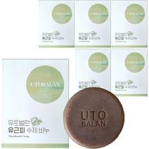 유토밸런 유근피 수제비누, 6개, 85g