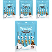 프레셔스펫 프레셔스 츄롤 고양이 간식 참치 5p, 4개