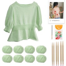 yarna 아루 펖펖 블라우스 DIY 패키지 세트 L, 74, 랜덤발송(단수링), 1세트