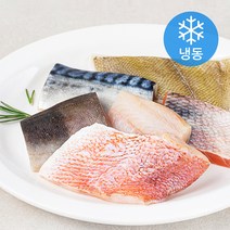 프리미어 가시없앤 바른생선 순살생선 모듬 키즈 시니어 5종 x 2p 세트 (냉동), 500g, 1세트