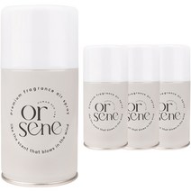 올센느 프리미엄 니치향수 방향제 자동분사기 리필 캔 에이프릴 후레쉬, 250ml, 4개