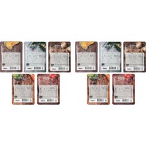 강아지 원더푸드 죽 5종 x 2p 세트 80g, 오리 단호박, 초록입 홍합, 소고기 버섯, 브로콜리 당근, 토마토연어, 1세트