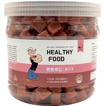 뽀빠이 반려동물 튼튼 푸드 치킨큐브, 1개, 치킨