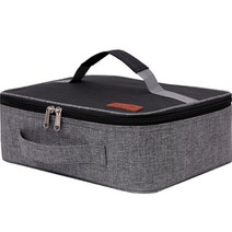 소니오 직사각형 보온 캠핑 도시락 가방 TYPE 01, 혼합색상, 1단