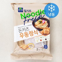 면사랑 돈카츠 우동정식 2인 밀키트 (냉동), 796g, 1팩