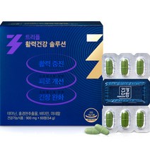 건강더함 트리플 활력건강 솔루션 비타민B군 54g, 60정, 1개