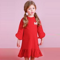 젤리스푼 여아용 New 트렌디 프릴 루즈핏 원피스