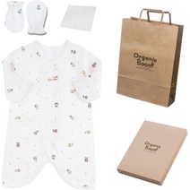 오가닉붐 유아용 컵토끼 출산 4종 사계절 세트 + 쇼핑백
