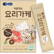 베베쿡 처음먹는 요리가케, 크림새우버섯, 1개