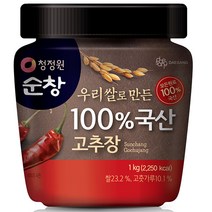 대상 청정원 순창 우리쌀 고추장, 1개, 1kg