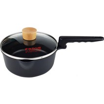 키친아트 우드 휴브 IH 멀티 플렉스팬 우드블랙 미니, 16cm, 1개