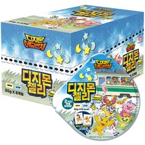 디지몬 젤리 사우어 사탕 1개입, 50g, 8개
