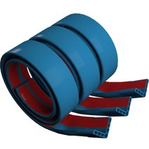 원더파파 에어쿠션 모서리 보호대 35mm, 블루, 3개, 1.2m