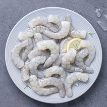 어부심 산지직송 어제 껍질을 깐 신안군수 품질보증 생 새우살 대(35~45미), 500g, 1개