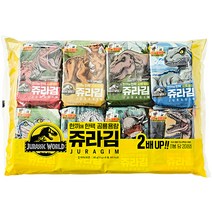 만전김 쥬라김 2배 10g x 8p + 공룡 씰 8p 세트, 1세트