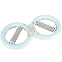 순잠 8자형 트위스트 완력기, 민트, 1개