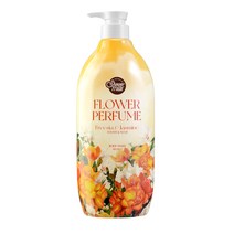 샤워메이트 플라워 퍼퓸 바디워시 프리지아 자스민향, 900g, 1개