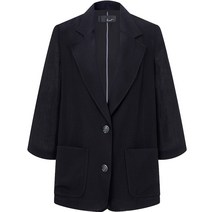 GCUT 노치트 라펠 링클 싱글 자켓 7253210103