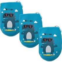 덕주방 스트랩 물병 파우치, 스카이블루, 3개