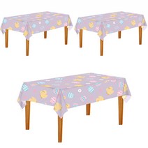 마켓감성 일회용 아트 식탁보 3p, 타입4, 길이 274cm x 폭 137cm