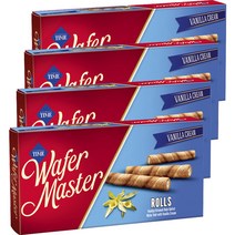 타임 웨이퍼 마스터 롤 바닐라크림, 65g, 4개