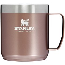 스탠리 클래식 진공 캠프 머그, 로즈쿼츠, 354ml