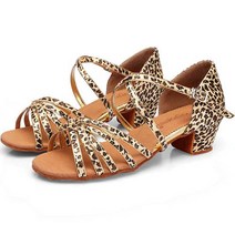 올러바웃 라틴 댄스화, 레오파드, 240