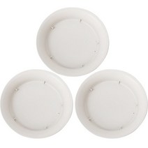 유로 화분받침 3p, 화이트