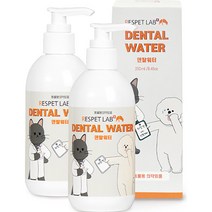 리스펫랩 리스펫 반려동물 덴탈워터, 250ml, 2개