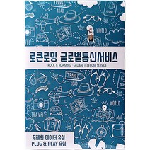 로큰로밍 홍콩 데이터 무제한 유심, 4일, 매일 2GB 소진 시 저속무제한