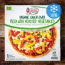 GIAS 유기농 피자 콜리플라워와 구운 야채 (냉동), 410g, 1개