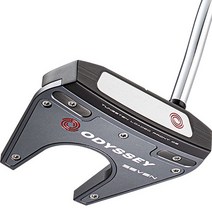 오디세이 트라이 핫 5K 7번 DB 말렛 퍼터 피스톨 86.36cm, 3도