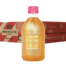 까페리얼 쟈뎅 복숭아 아이스티 제로 무라벨, 400ml, 20개