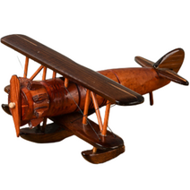 젠틀한형제들 레트로 감성 빈티지 인테리어 비행기 모형 미니어처, 1