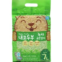 내꼬두부 고양이 굵은입자 녹차, 7L, 1개, 녹차향