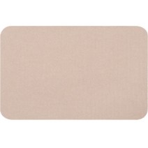 케이앤에스비즈 바닥보호 긁힘방지 소음방지 의자매트, 베이지