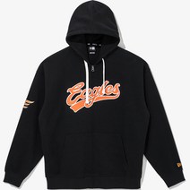 뉴에라캡코리아 한화 이글스 저지 로고 집업 후드